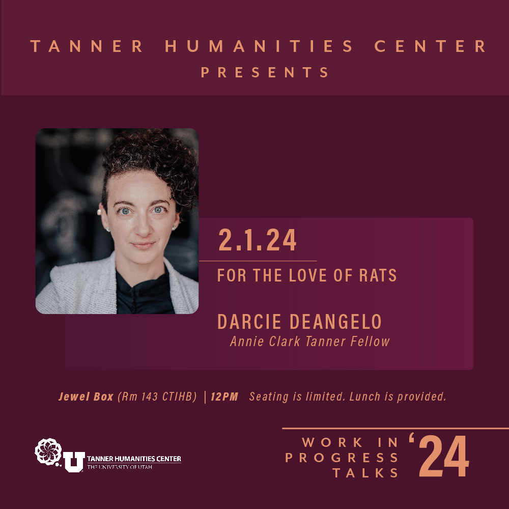 For the Love of Rats Darcie DeAngelo Thursday February 1