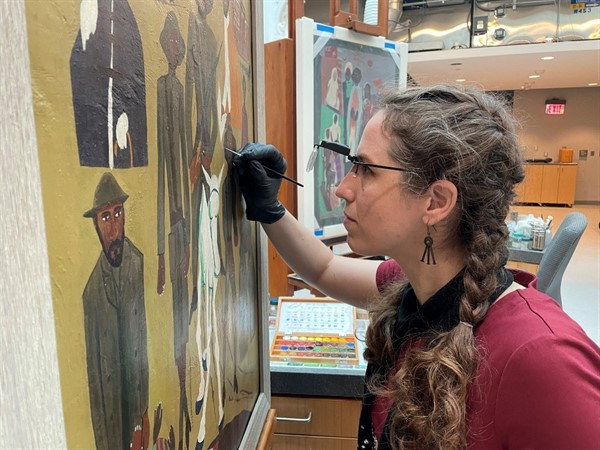 Converse with a Conservator: Caring for Fighters for Freedom