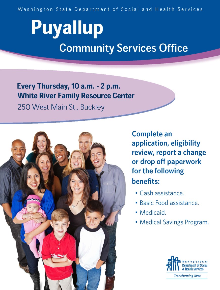 White River Community Services Flier (2)