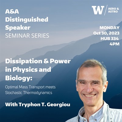 A&A Distinguished Seminar with UCI's Professor Tryphon T. Georgiou
