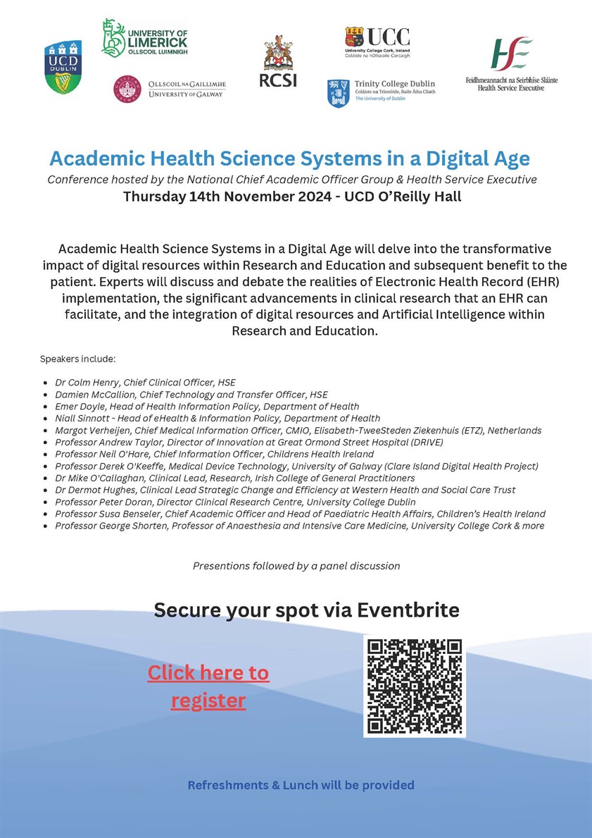 Academic Health Science Systems in a Digital Age