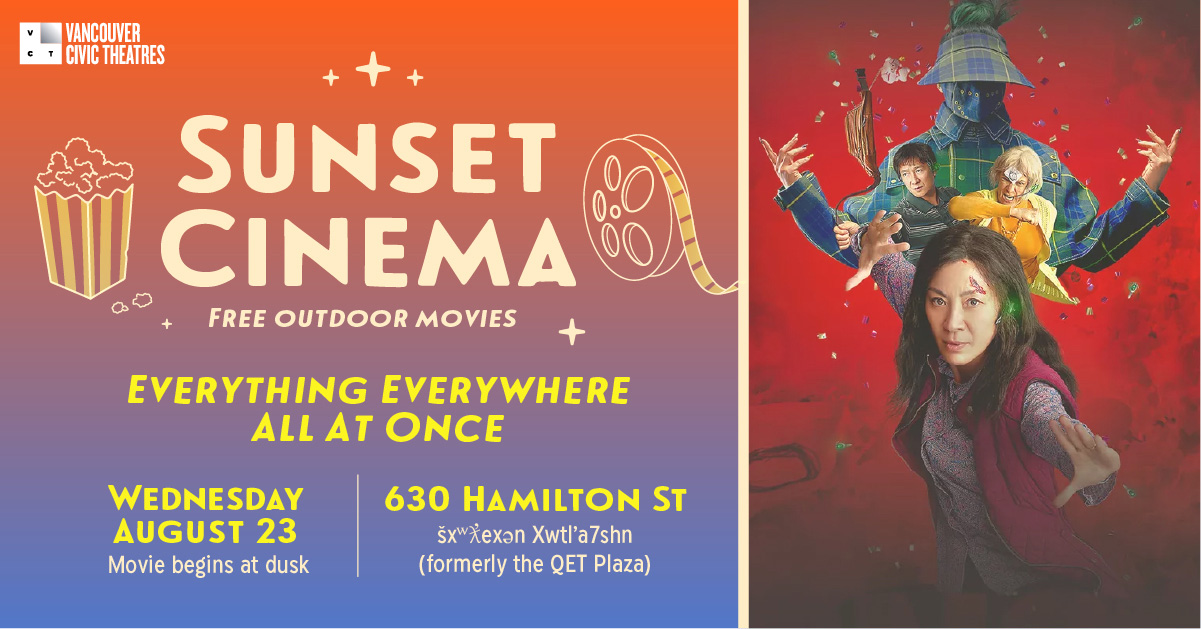 VCT Sunset Cinema Everything Everywhere All at Once Wednesday