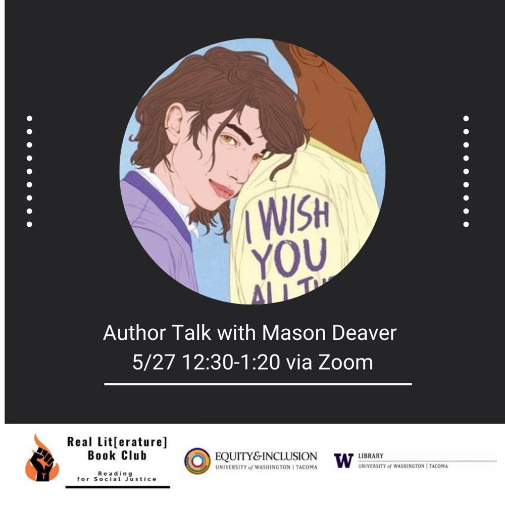 Author Talk with Mason Deaver