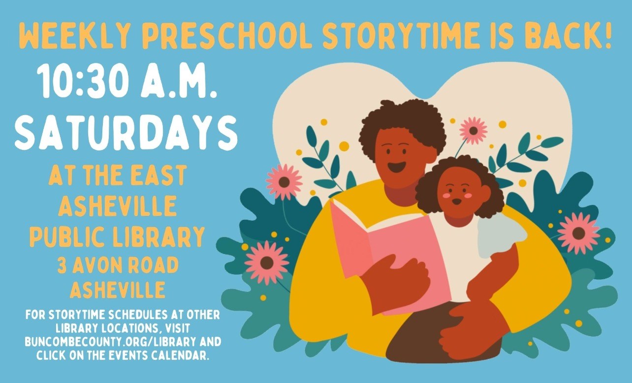 East Asheville Library Preschool Story Time - Asheville.com