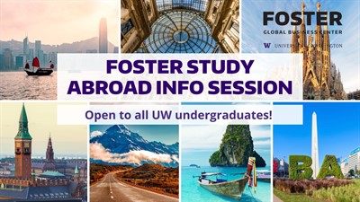 Info Session | Foster Undergraduate Study Abroad Options