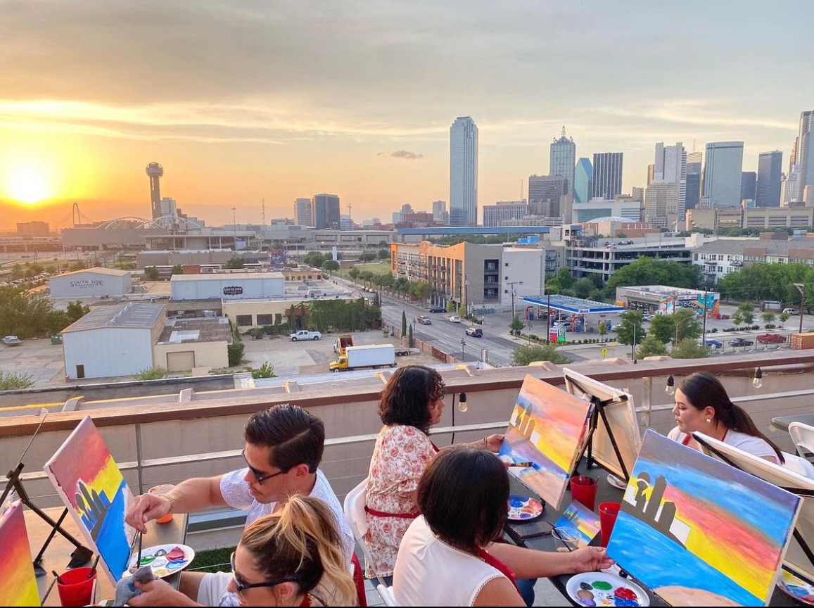 Painting with a View at Omni Dallas Hotel Thursday May 9 2024