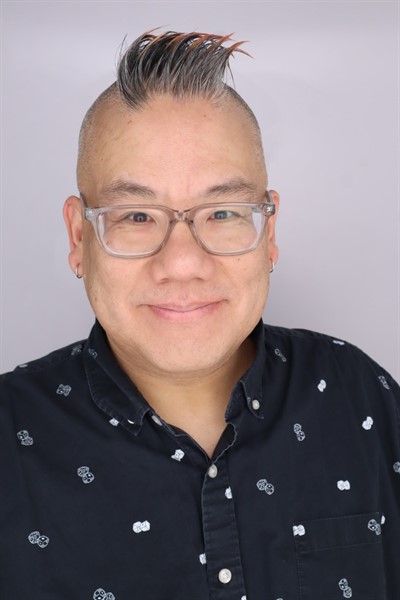 Photo of Edmond Y. Chang lecturer on Queering Games, Gaming Imaginaries.