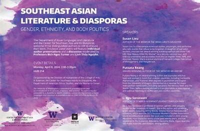 Southeast Asian Literature & Diasporas: Gender, Ethnicity, and Body Politics