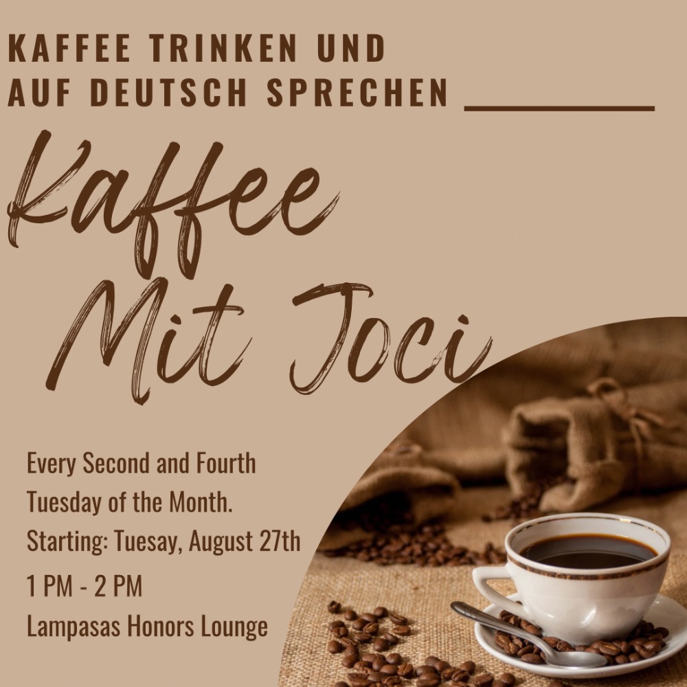 Kaffeestunde: German Conversation Hour