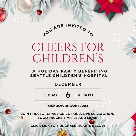 Project Grace Guild: Cheers for Children's Holiday Party