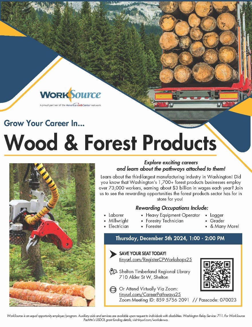 Wood  Forest Products Workshop 5DEC24