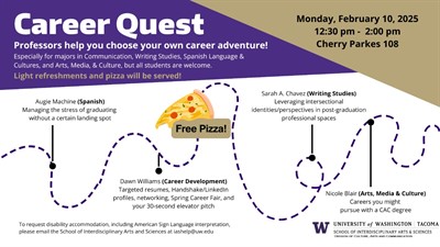 Career Quest: Professors Help You Choose Your Own Career Adventure!