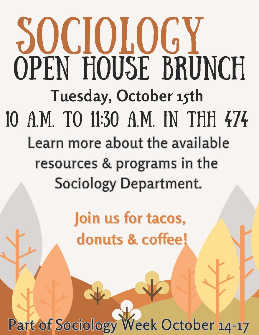 Sociology Week: Open House Brunch