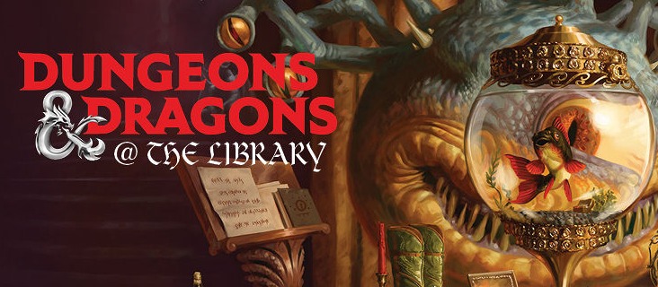 Teen Dungeons & Dragons with Raj, Saturday, November 4, 2023, 2 - 5pm 