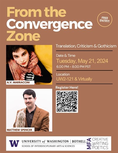 From the Convergence Zone: A.V. Marraccini and Matthew Spencer - Translation, Criticism and Gothicism