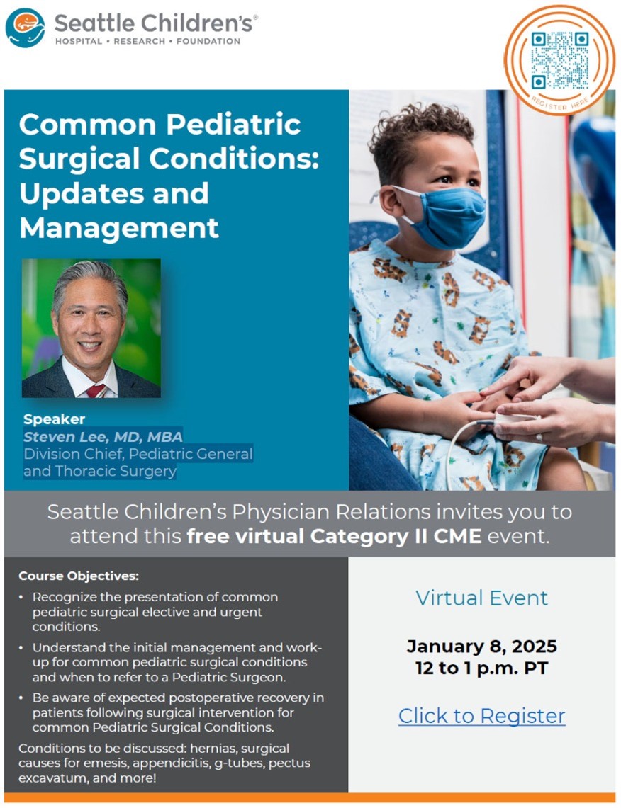 Common Pediatric Surgical Conditions: Updates and Management