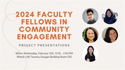 Faculty Fellows in Community Engagement Project Presentations