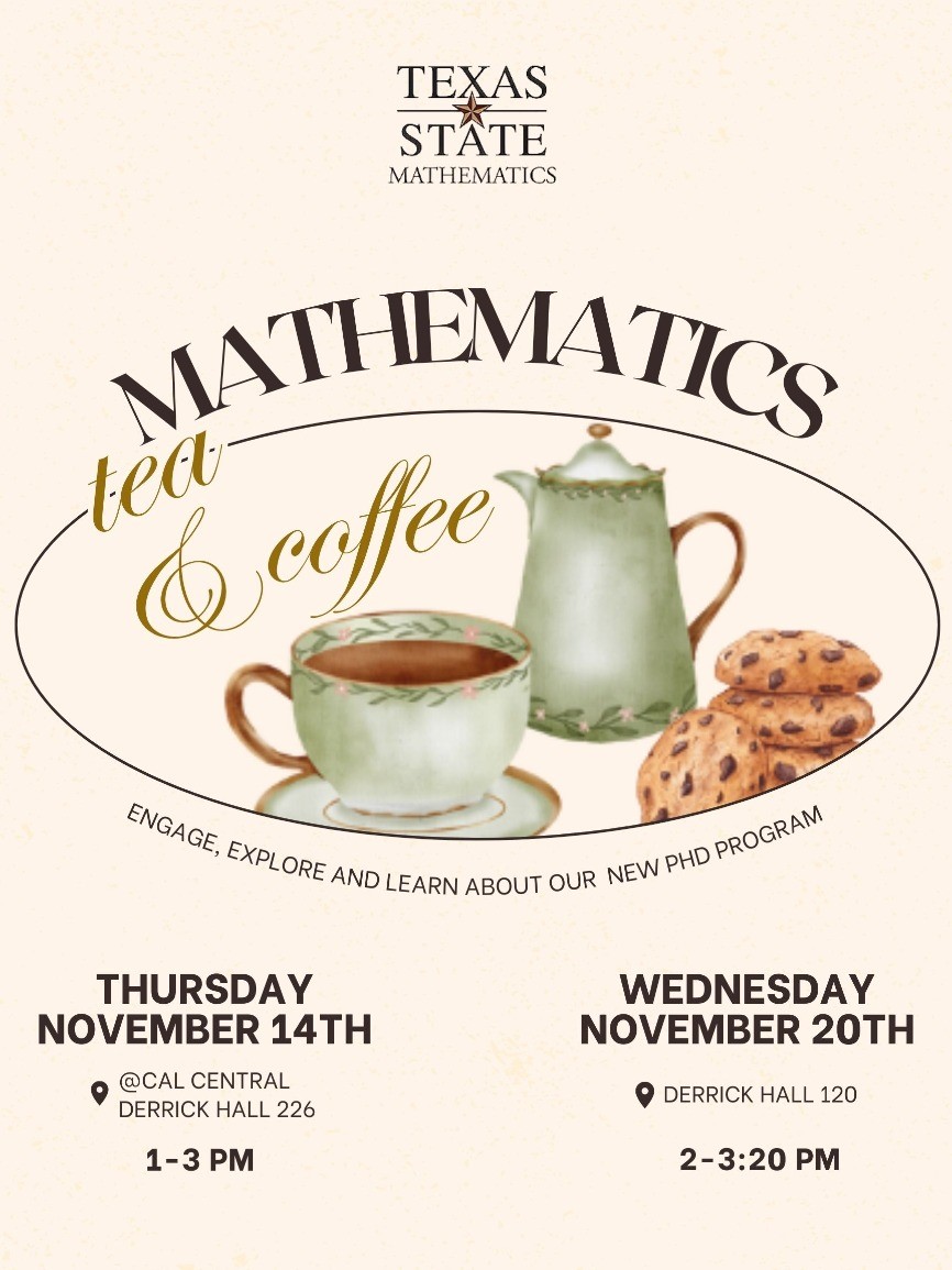 Mathematics Tea & Coffee