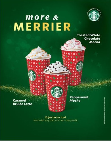 Starbucks holiday drinks 2022: When to get Peppermint Mocha, more