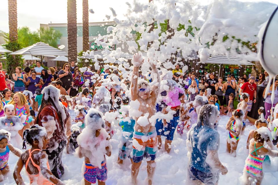 Bubble Brigade Foam Party!