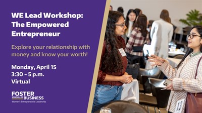 WE Lead Workshop: The Empowered Entrepreneur